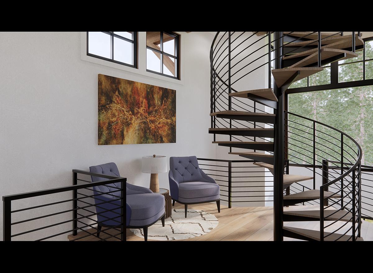 Plan 23963JD: Luxury Modern Farmhouse Plan with 5 Beds and 4-Car Garage - 8300 Sq Ft - Image #16 - Modern Farmhouse, New American