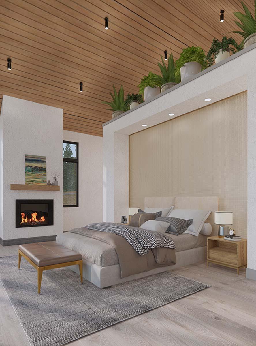 Plan 23965JD: Scandinavian-Inspired Modern House Plan with Flex Room and 3-Car Garage - 5185 Sq Ft - Image #6 - Contemporary, Modern, Northwest, Scandinavian