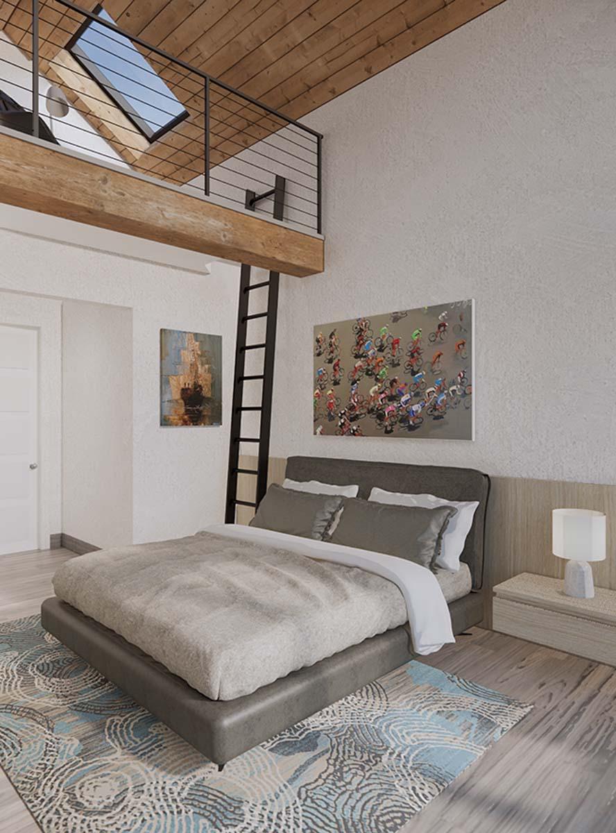 Plan 23965JD: Scandinavian-Inspired Modern House Plan with Flex Room and 3-Car Garage - 5185 Sq Ft - Image #9 - Contemporary, Modern, Northwest, Scandinavian