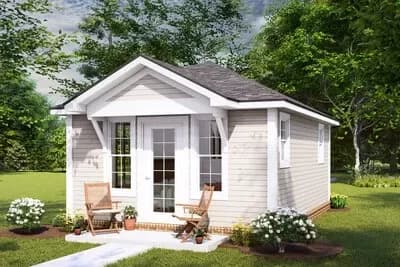 ADU Cottage with Tidy Open Space - 292 Sq Ft