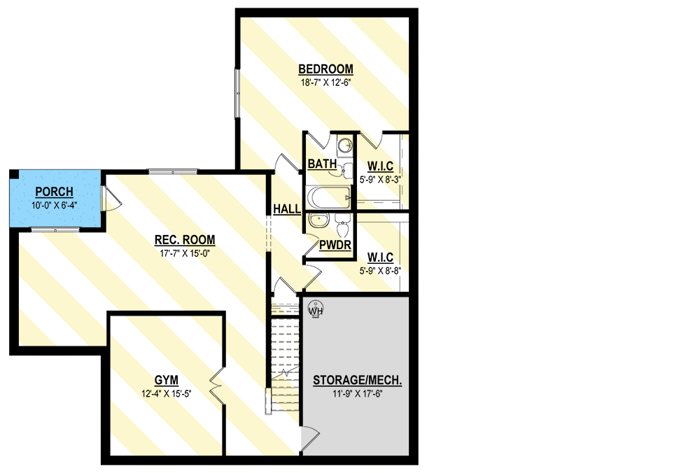 Plan 83660CRW: 3-Bed Modern Farmhouse with 2-Car Garage Option - 2380 Sq Ft - Floor Plan - Optional Lower Level - Country, Farmhouse, Modern Farmhouse, New American