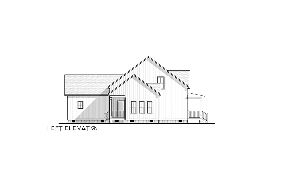 Plan 83660CRW: 3-Bed Modern Farmhouse with 2-Car Garage Option - 2380 Sq Ft - Image #12 - Country, Farmhouse, Modern Farmhouse, New American