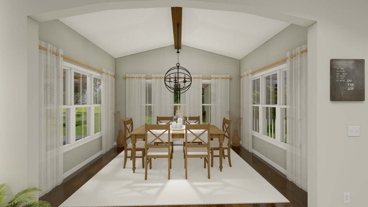 Plan 83660CRW: 3-Bed Modern Farmhouse with 2-Car Garage Option - 2380 Sq Ft - Image #6 - Country, Farmhouse, Modern Farmhouse, New American