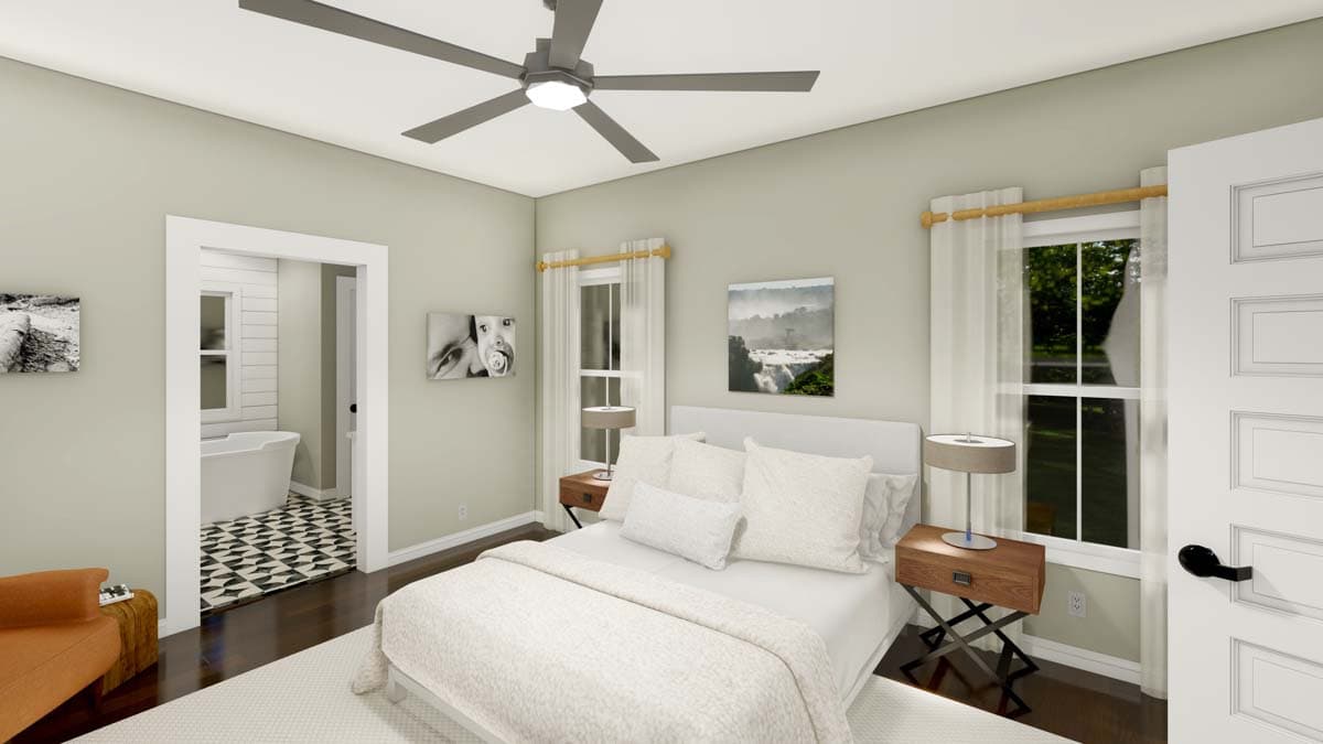 Plan 83660CRW: 3-Bed Modern Farmhouse with 2-Car Garage Option - 2380 Sq Ft - Image #9 - Country, Farmhouse, Modern Farmhouse, New American