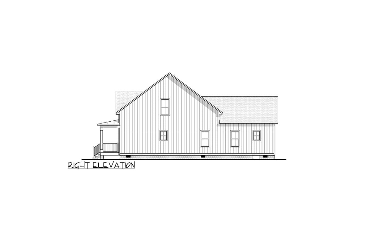 Plan 83660CRW: 3-Bed Modern Farmhouse with 2-Car Garage Option - 2380 Sq Ft - Image #14 - Country, Farmhouse, Modern Farmhouse, New American