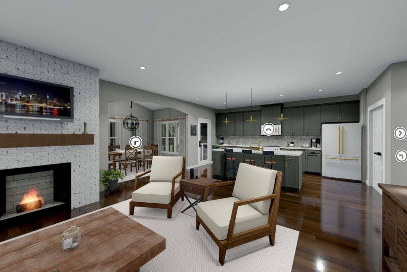 Plan 83660CRW: 3-Bed Modern Farmhouse with 2-Car Garage Option - 2380 Sq Ft - Virtual Tour Cover Image - Country, Farmhouse, Modern Farmhouse, New American