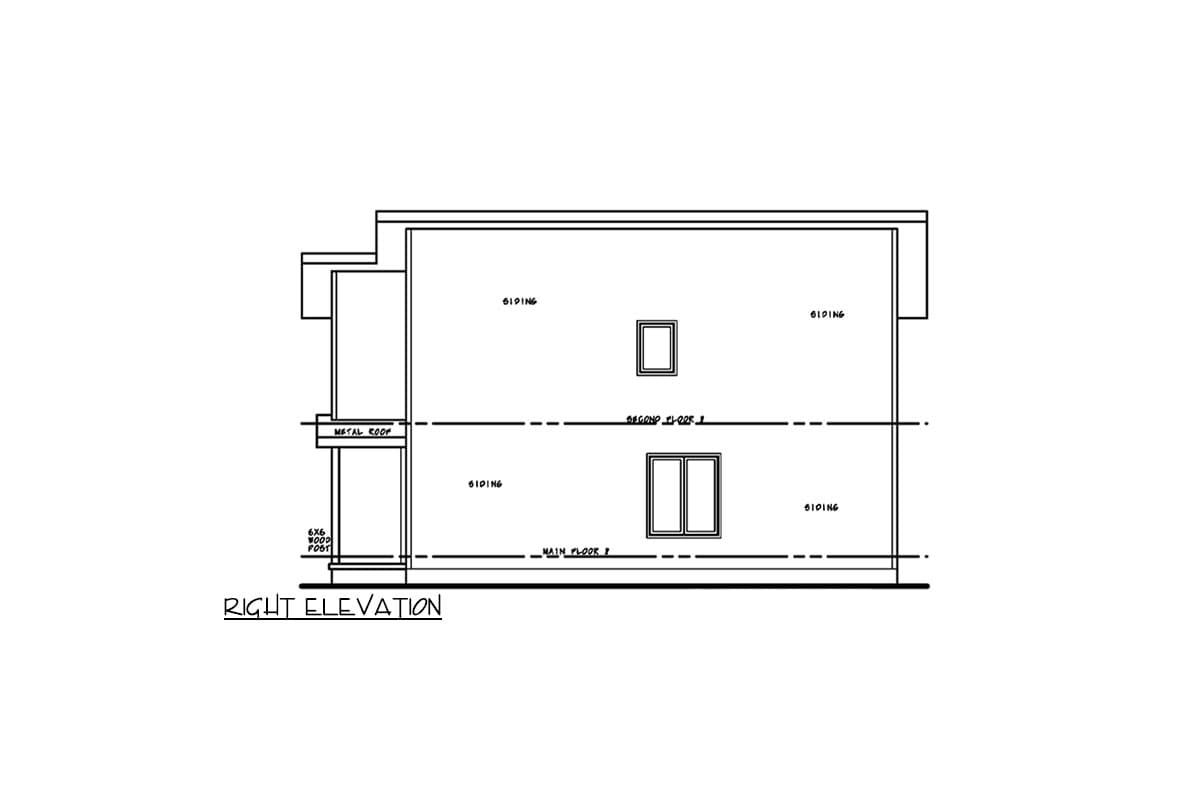 Plan 42452DB: Modern Triplex House Plan with 3 Bedroom Units - 1277 Sq Ft Each - Image #4 - Contemporary, Modern