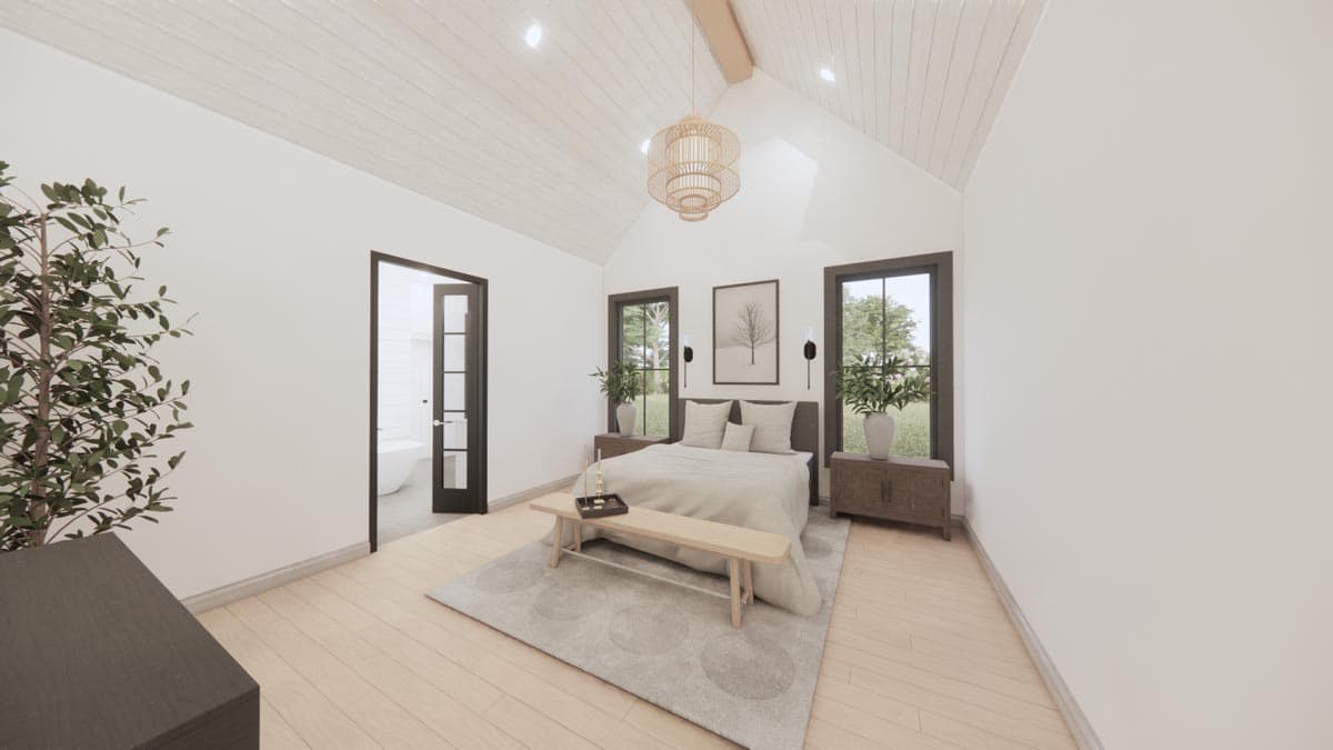 Plan 56544SM: 4-Bed Modern Farmhouse Plan with Optionally Finished Bonus Room - 2578 Sq Ft - Image #14 - Country, Farmhouse, Modern Farmhouse, New American