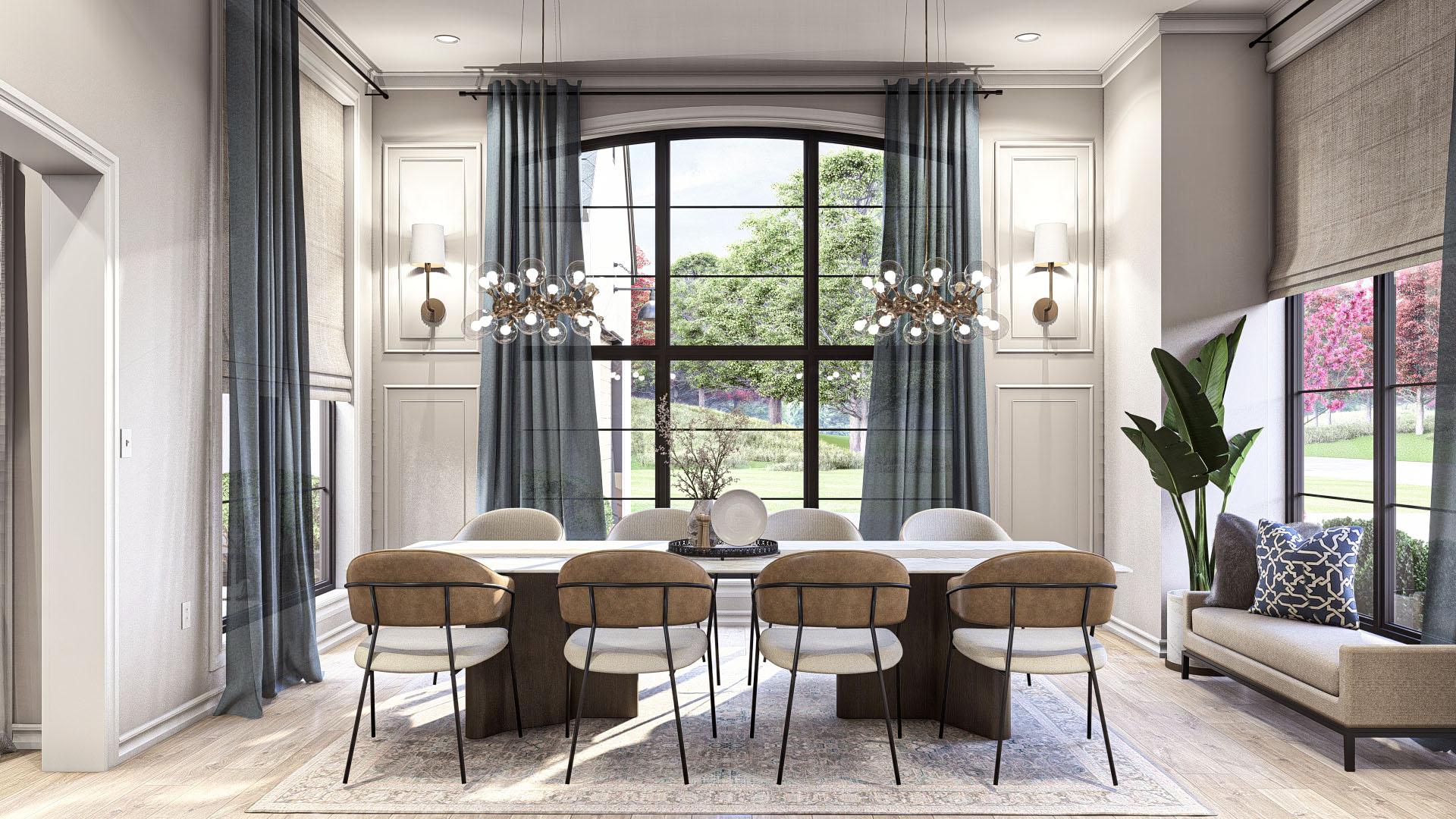 Plan 623344DJ: Cottage-Style House Plan with Courtyard and Covered Patio - 2508 Sq Ft - Image #15 - Cottage, European, Transitional, Tudor