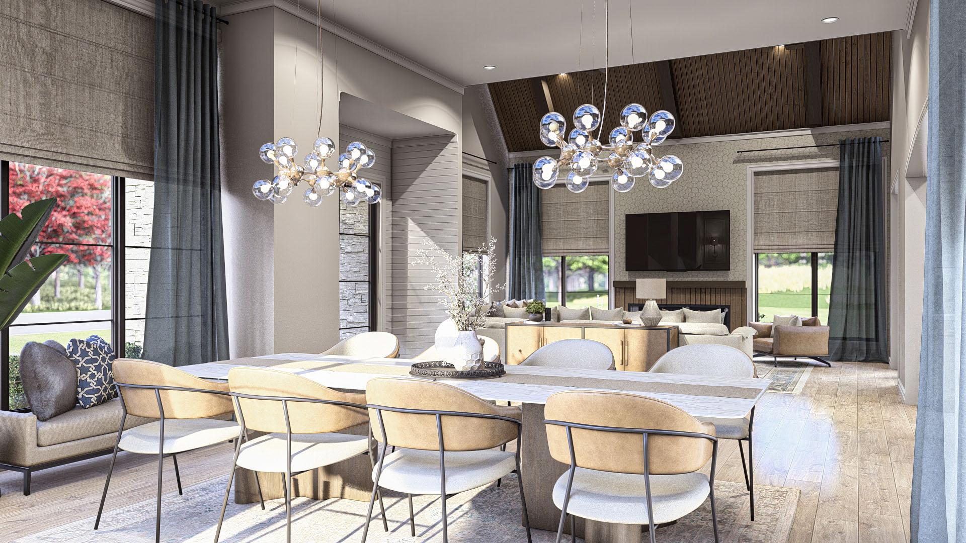 Plan 623344DJ: Cottage-Style House Plan with Courtyard and Covered Patio - 2508 Sq Ft - Image #16 - Cottage, European, Transitional, Tudor