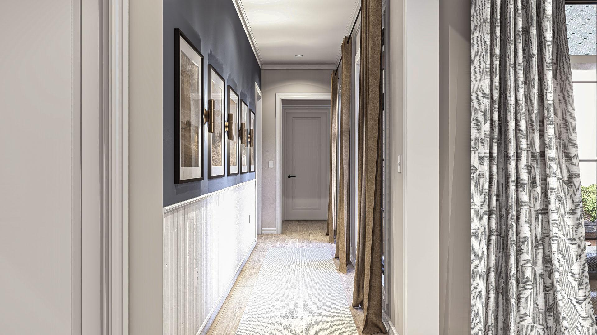 Plan 623344DJ: Cottage-Style House Plan with Courtyard and Covered Patio - 2508 Sq Ft - Image #11 - Cottage, European, Transitional, Tudor