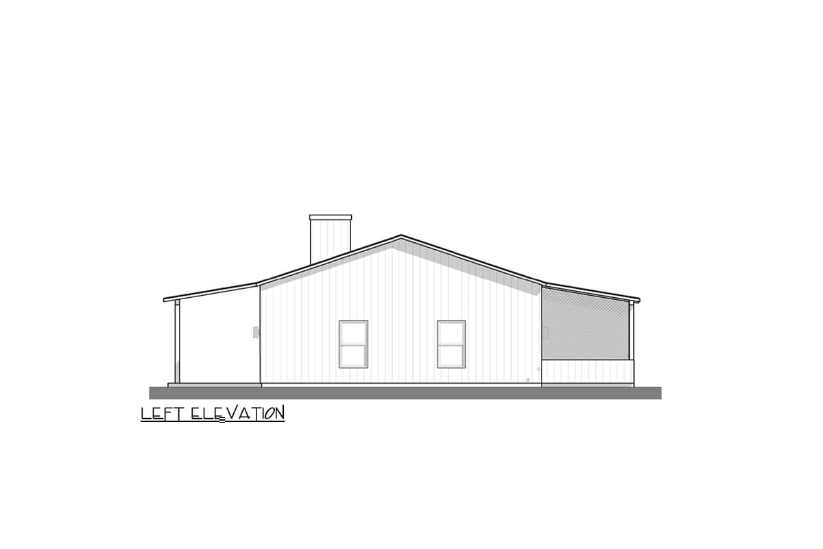 Plan 380017ASH: One-Story House Plan with Vaulted Open Floor Plan and a Flex Room - 1800 Sq Ft - Image #4 - Ranch, Traditional