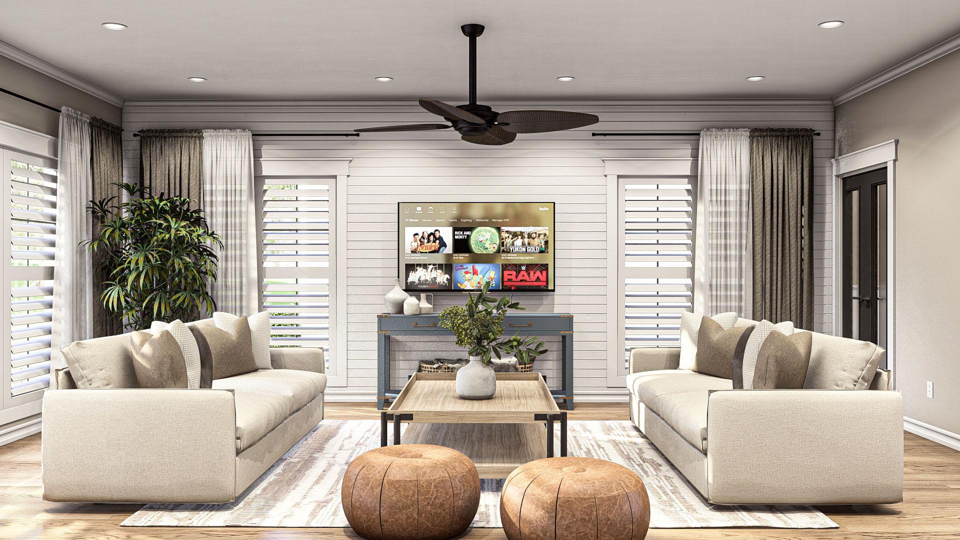 Plan 623347DJ: Two-Story Colonial House Plan with Stacked Front Porches - 2544 Sq Ft - Image #11 - Colonial, Country, Traditional