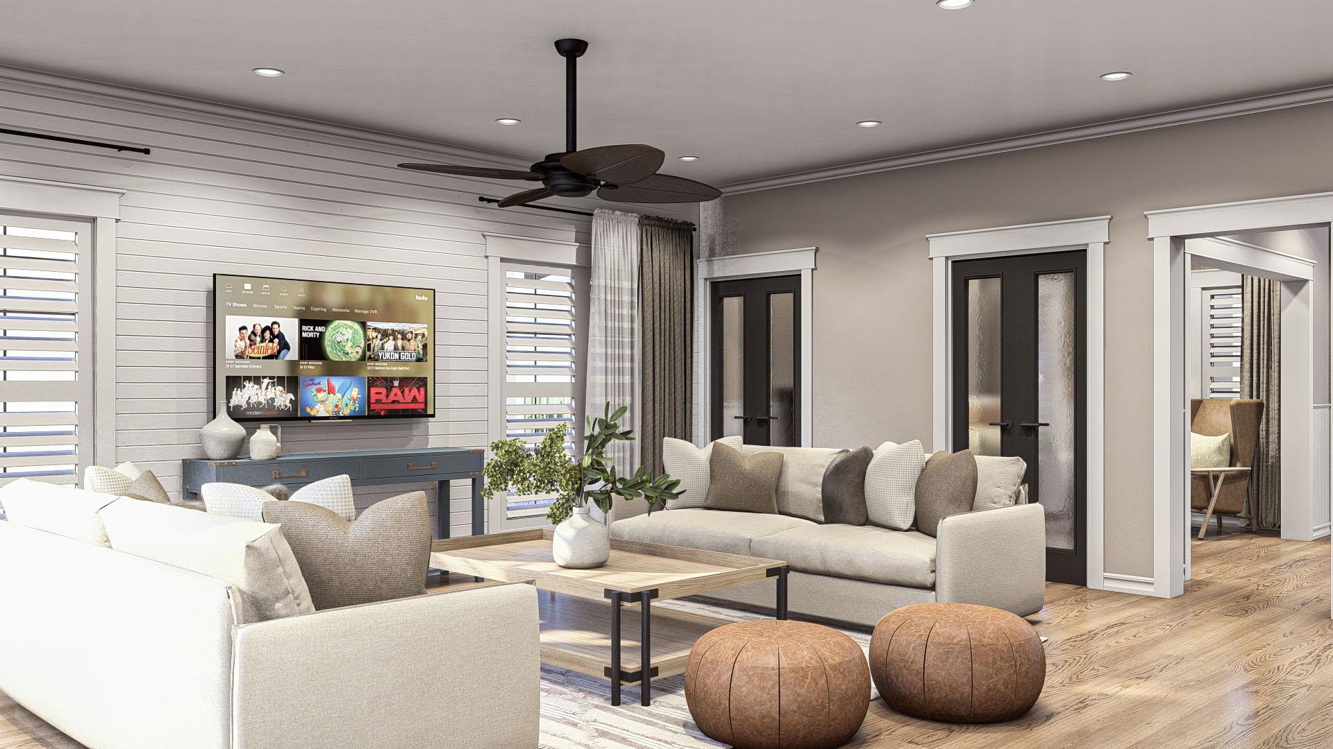 Plan 623347DJ: Two-Story Colonial House Plan with Stacked Front Porches - 2544 Sq Ft - Image #12 - Colonial, Country, Traditional