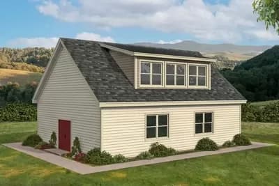 2-Story Shed or Outbuilding with 2,134 Square Feet of Space