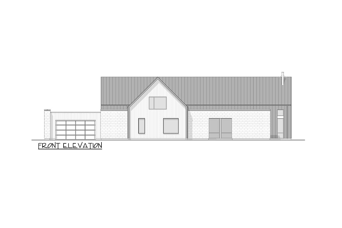 Plan 270095AF: Contemporary 4-Bed House Plan with Scandinavian-Inspired Exterior - 3608 Sq Ft - Image #7 - Contemporary, Modern, Scandinavian