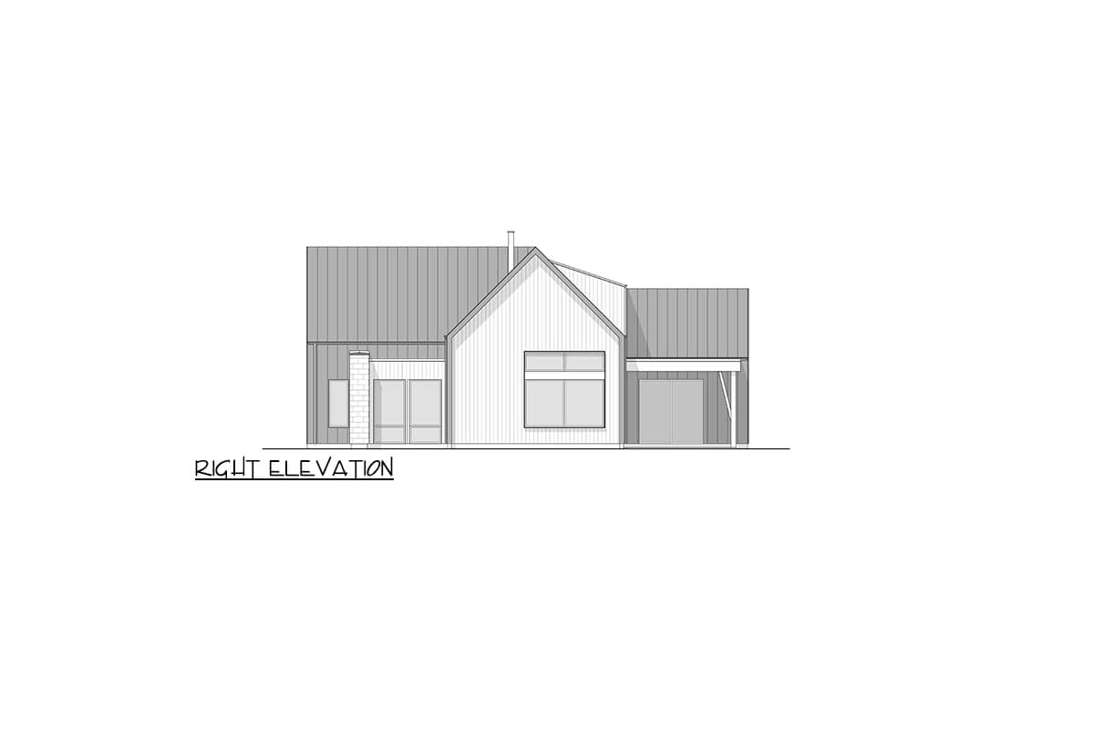 Plan 270095AF: Contemporary 4-Bed House Plan with Scandinavian-Inspired Exterior - 3608 Sq Ft - Image #10 - Contemporary, Modern, Scandinavian