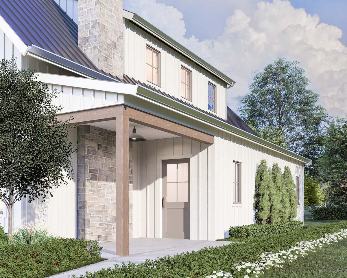 Plan 270097AF: Barndominium-Style Modern Farmhouse House Plan with Vaulted Ceiling - 2790 Sq Ft - Image #4 - Barndominium, Country, Craftsman, Farmhouse, Modern Farmhouse
