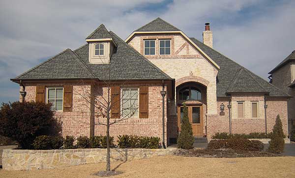 Plan 36165TX: Rustic Brick and Stucco - Image #9 - European, Tudor