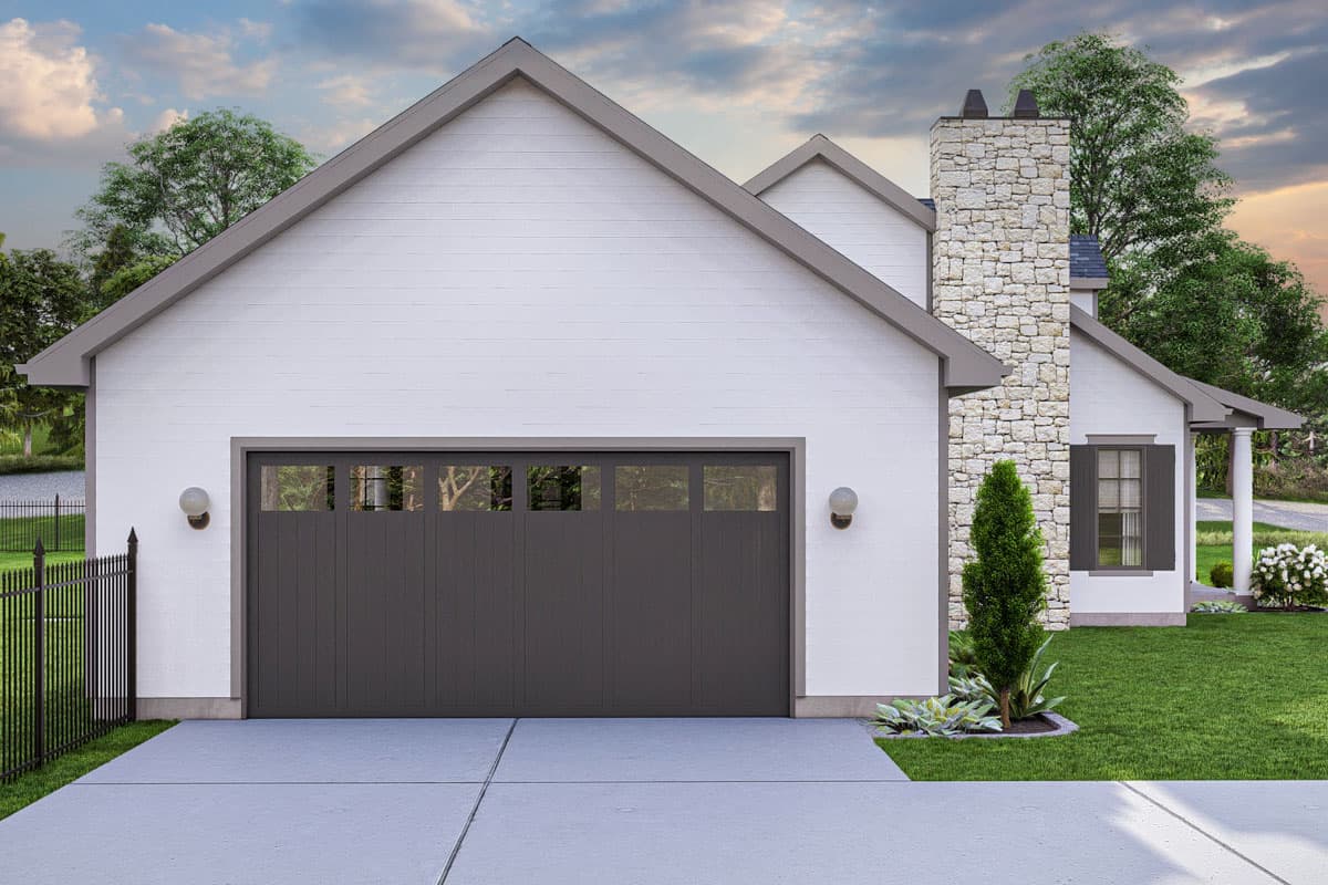 Plan 623349DJ: Traditional House Plan with Three Gabled Dormers Above Front Porch - 1874 Sq Ft - Image #8 - Country, Ranch, Traditional