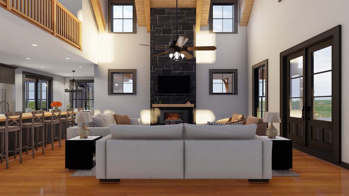 Plan 70883MK: Modern Farmhouse with Wrap Around Porch and Detached Garage - 3033 Sq Ft - Image #26 - Country, Farmhouse, Modern Farmhouse