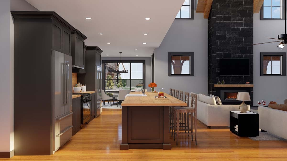 Plan 70883MK: Modern Farmhouse with Wrap Around Porch and Detached Garage - 3033 Sq Ft - Image #31 - Country, Farmhouse, Modern Farmhouse