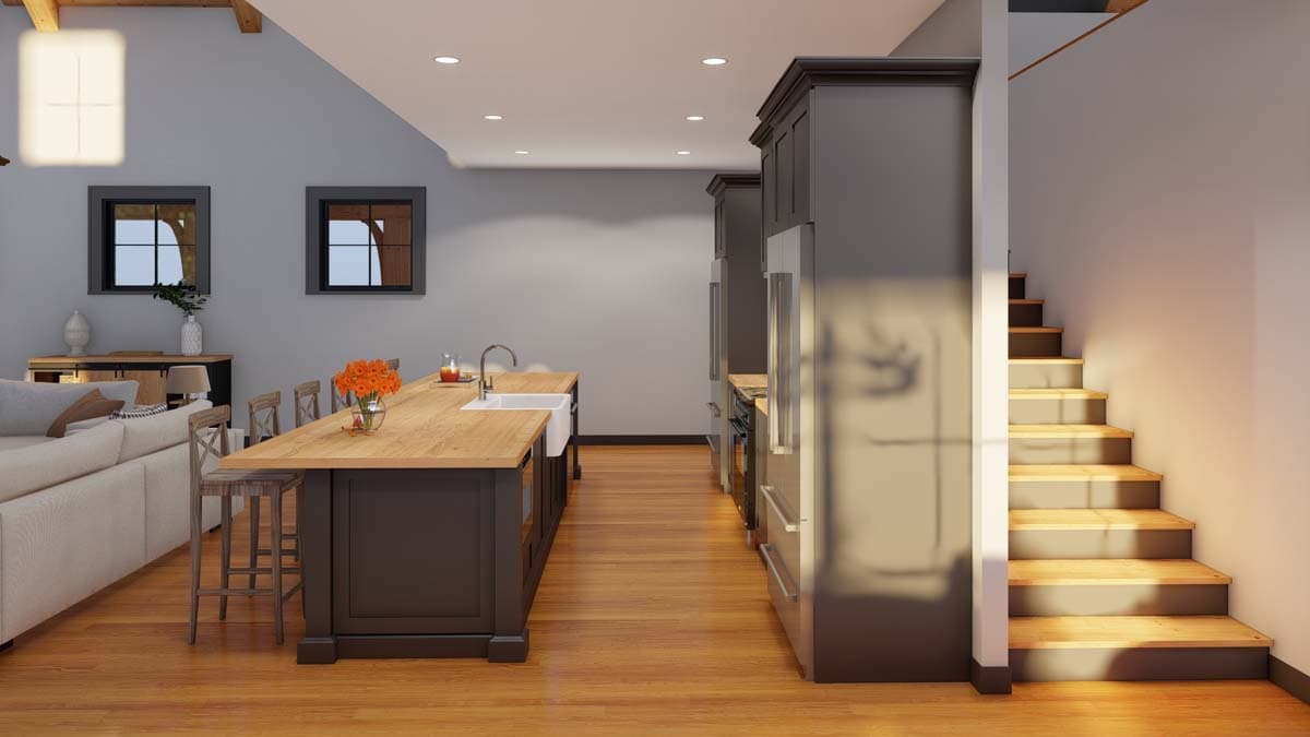 Plan 70883MK: Modern Farmhouse with Wrap Around Porch and Detached Garage - 3033 Sq Ft - Image #32 - Country, Farmhouse, Modern Farmhouse