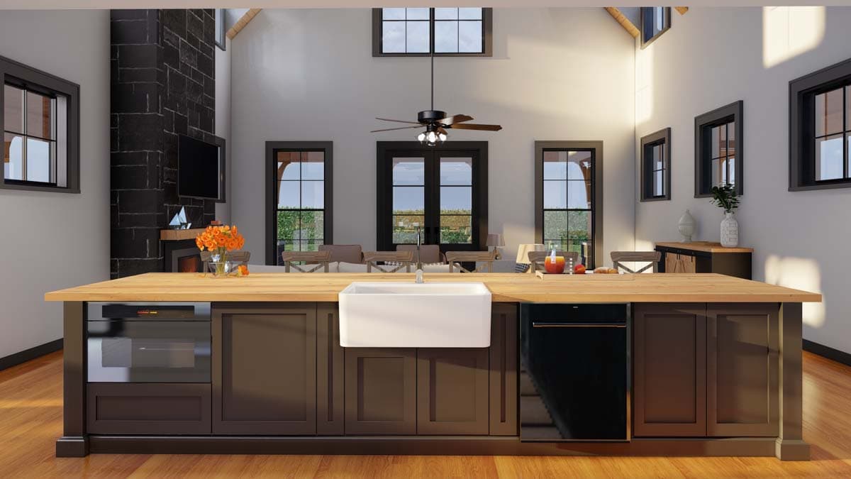 Plan 70883MK: Modern Farmhouse with Wrap Around Porch and Detached Garage - 3033 Sq Ft - Image #33 - Country, Farmhouse, Modern Farmhouse