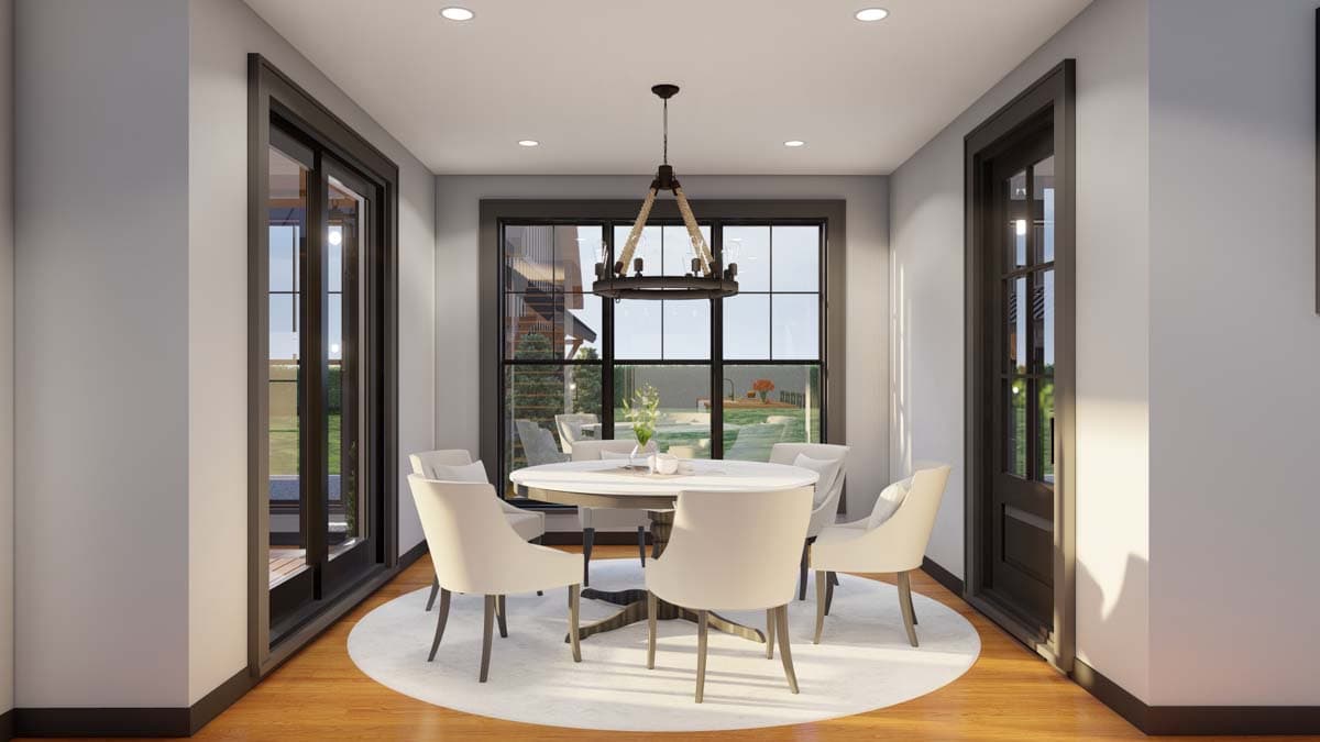 Plan 70883MK: Modern Farmhouse with Wrap Around Porch and Detached Garage - 3033 Sq Ft - Image #34 - Country, Farmhouse, Modern Farmhouse