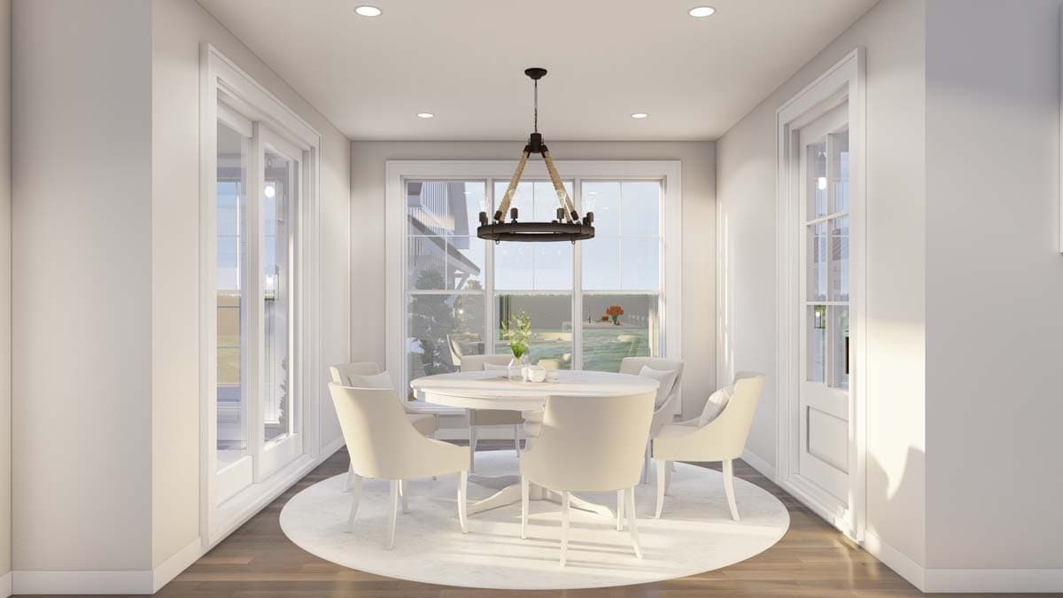 Plan 70883MK: Modern Farmhouse with Wrap Around Porch and Detached Garage - 3033 Sq Ft - Image #14 - Country, Farmhouse, Modern Farmhouse