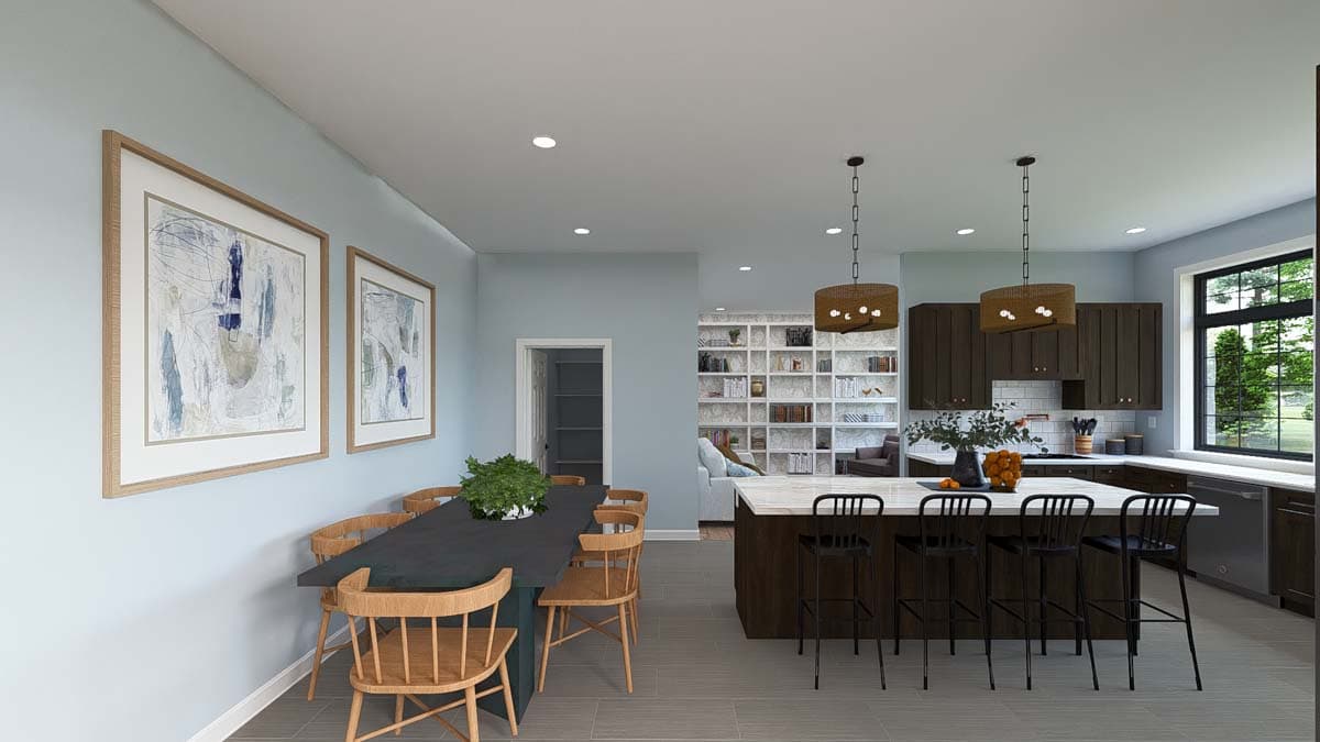 Plan 61500UT: One-Story House Plan with Lower Level Expansion - 2690 Sq Ft - Image #15 - Ranch, Transitional