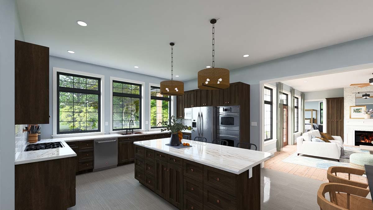 Plan 61500UT: One-Story House Plan with Lower Level Expansion - 2690 Sq Ft - Image #17 - Ranch, Transitional