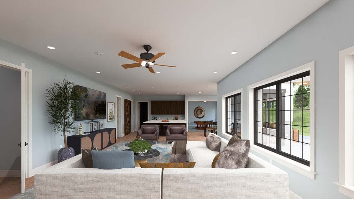 Plan 61500UT: One-Story House Plan with Lower Level Expansion - 2690 Sq Ft - Image #31 - Ranch, Transitional