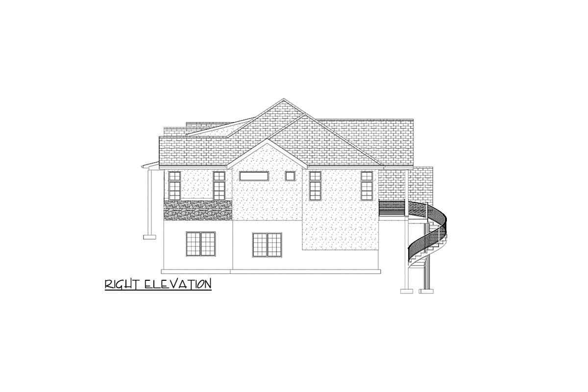 Plan 61500UT: One-Story House Plan with Lower Level Expansion - 2690 Sq Ft - Image #39 - Ranch, Transitional