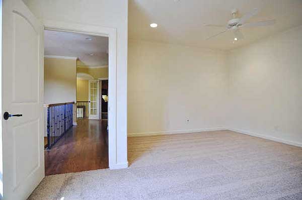 Plan 36170TX: Narrow Home Plan with His and Her Bathrooms - Image #4 - European, Tudor