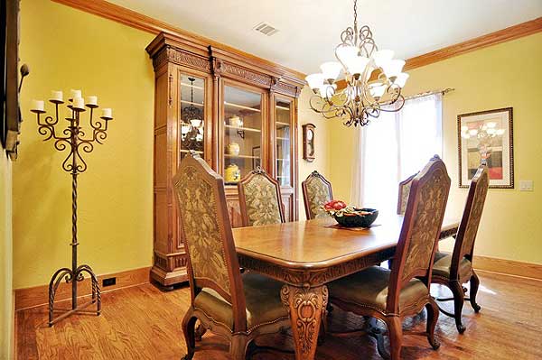 Plan 36170TX: Narrow Home Plan with His and Her Bathrooms - Image #6 - European, Tudor