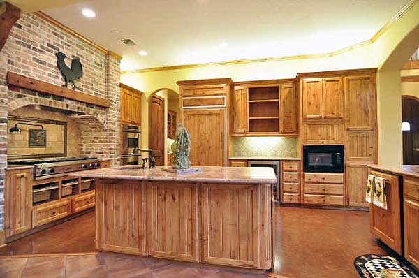 Plan 36170TX: Narrow Home Plan with His and Her Bathrooms - Image #11 - European, Tudor