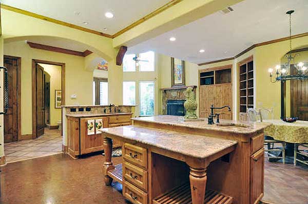 Plan 36170TX: Narrow Home Plan with His and Her Bathrooms - Image #10 - European, Tudor