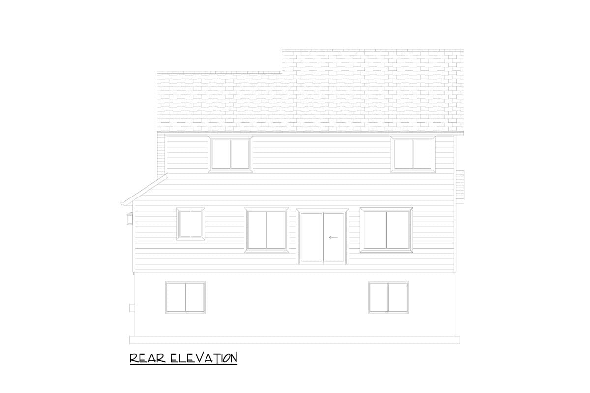 Plan 61501UT: Traditional 3-Bed House Plan with 2-Car Garage - 1811 Sq Ft - Image #16 - Colonial, Traditional