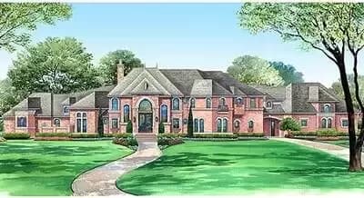 Sprawling Brick Estate Home