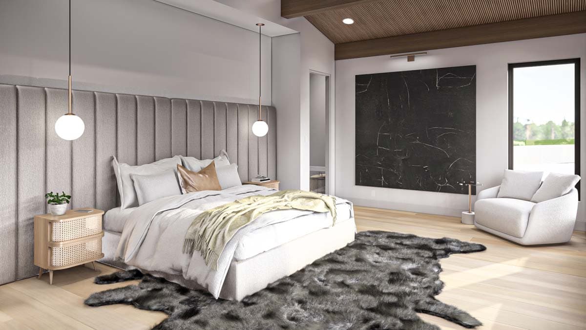 Plan 623351DJ: Expanded Modern Mountain Style House Plan with 2 Beds - 2872 Sq Ft - Image #9 - Mid Century Modern, Modern, Mountain