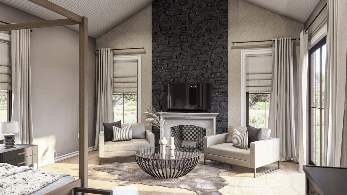 Plan 623353DJ: Texas Hill Country Syle House Plan with 3-Car Garage - 2744 Sq Ft - Image #13 - Country, Hill Country, Transitional