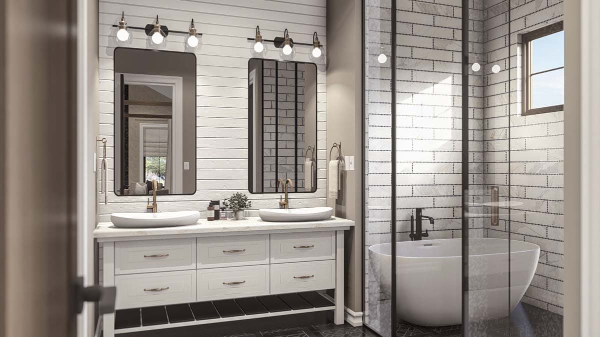 Plan 623353DJ: Texas Hill Country Syle House Plan with 3-Car Garage - 2744 Sq Ft - Image #14 - Country, Hill Country, Transitional