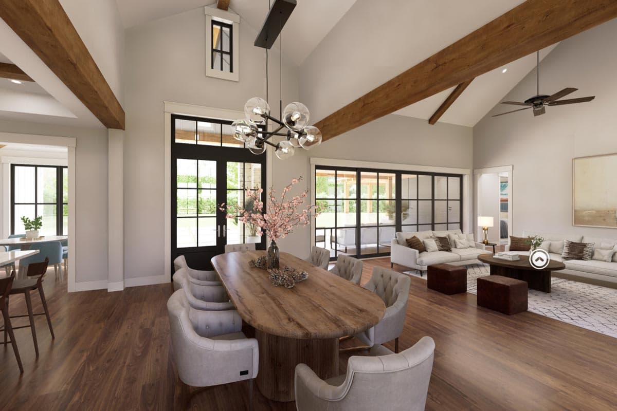 Plan 915060CHP: Modern Farmhouse House Plan for a Very Wide Lot - 3365 Sq Ft - Virtual Tour Cover Image - Hill Country, Modern Farmhouse, New American, Ranch