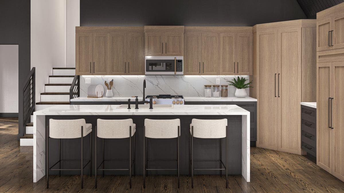 Plan 623354DJ: 3-Bedroom Modern A-Frame House Plan with Master Bedroom Upstairs - 2073 Sq Ft - Image #13 - A-Frame, Mid Century Modern, Mountain