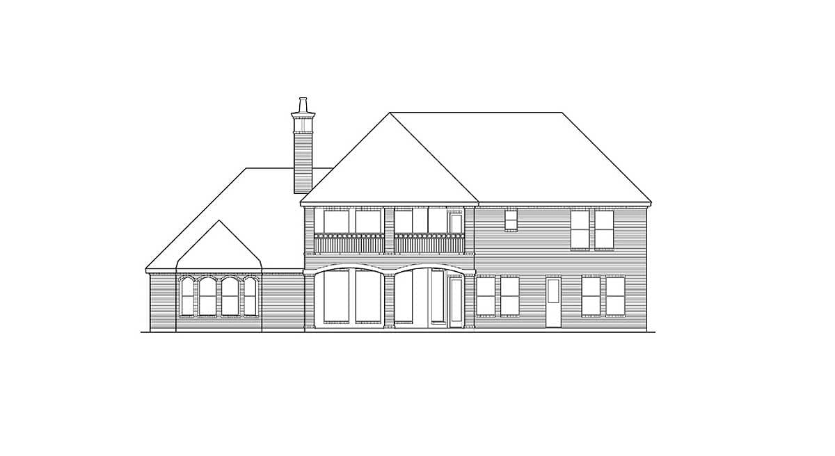 Plan 36193TX: Game Room With Overlook And Balcony - Image #27 - European, Traditional