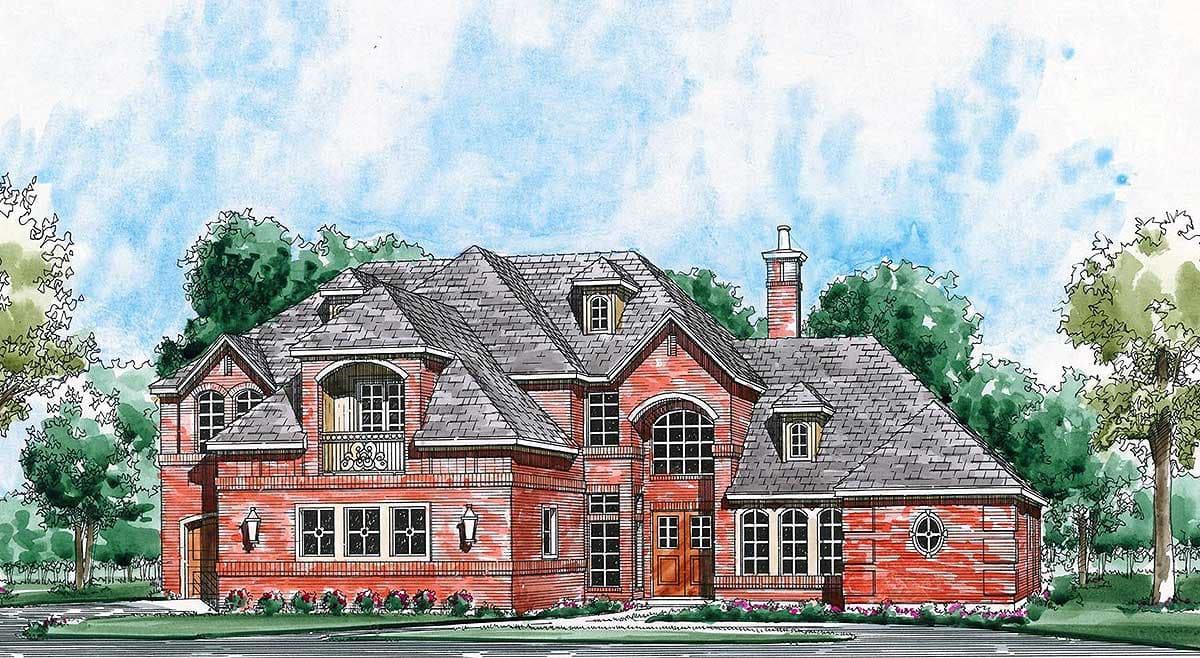 Plan 36193TX: Game Room With Overlook And Balcony - Image #23 - European, Traditional