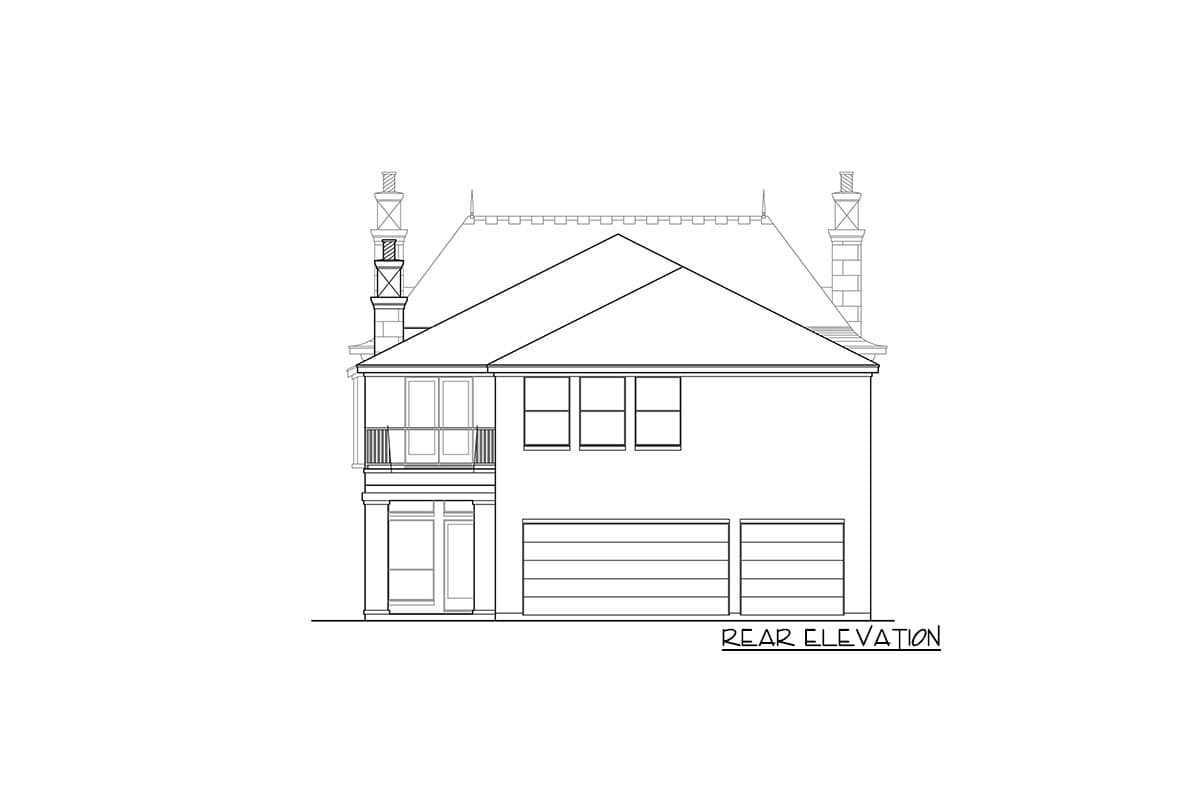 Plan 36199TX: Upstairs Three Ways - Image #4 - European, French Country, Traditional