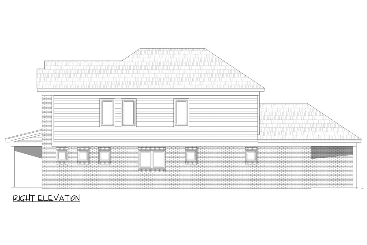 Plan 680316VR: 3-Bed Traditional-Style House Plan with Main Level Master Suite - 1,768 Sq. Ft. - Image #5 - Country, Southern, Traditional