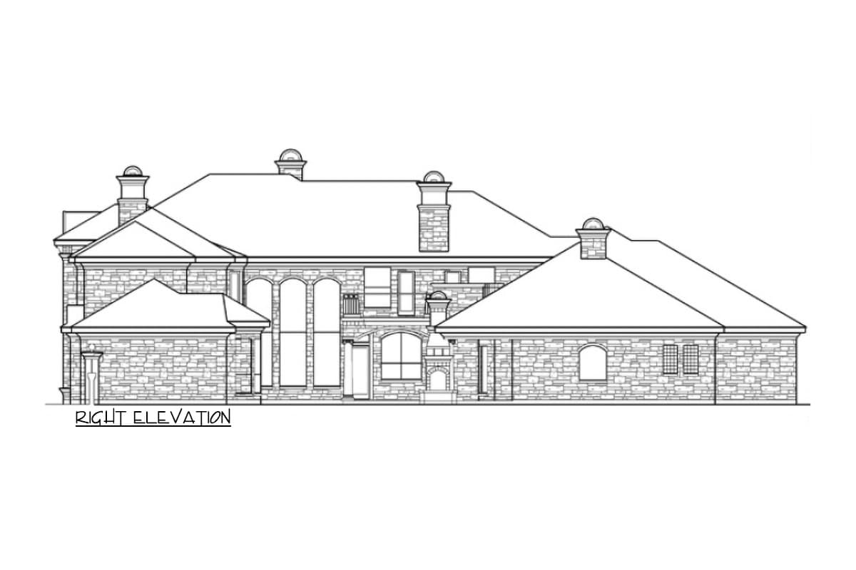 Plan 36205TX: Two-Story Master Retreat - Image #20 - European, Mediterranean